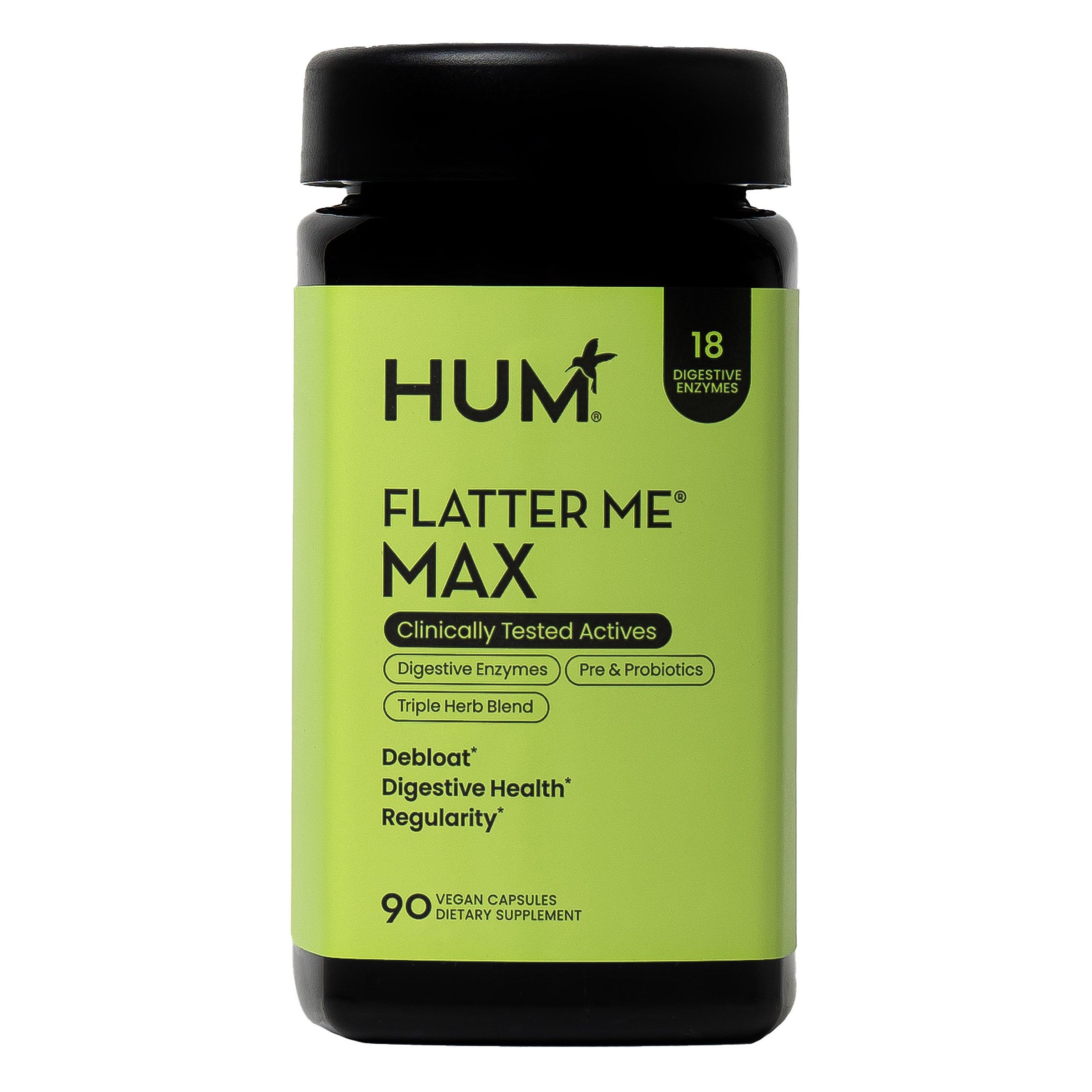Hum Flatter Me Max, Digestive Enzymes, 90 Capsules 1 Hum Flatter Me Max, Digestive Enzymes, 90 Capsules