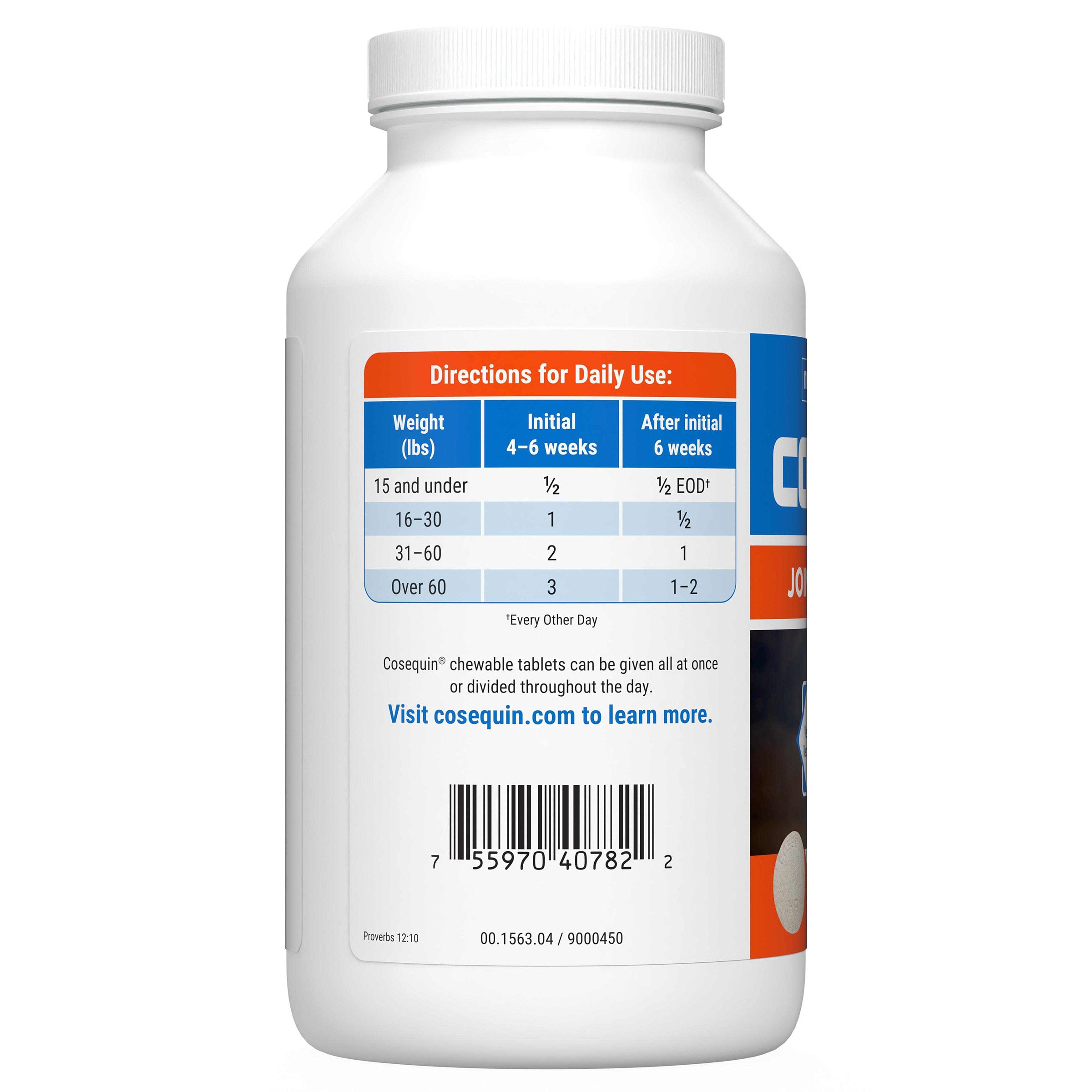 Nutramax Cosequin Joint Health Supplement Plus Msm and Ha, 180ct Tablets, 2-pack 2 Nutramax Cosequin Joint Health Supplement Plus Msm and Ha, 180ct Tablets, 2-pack - Image 2