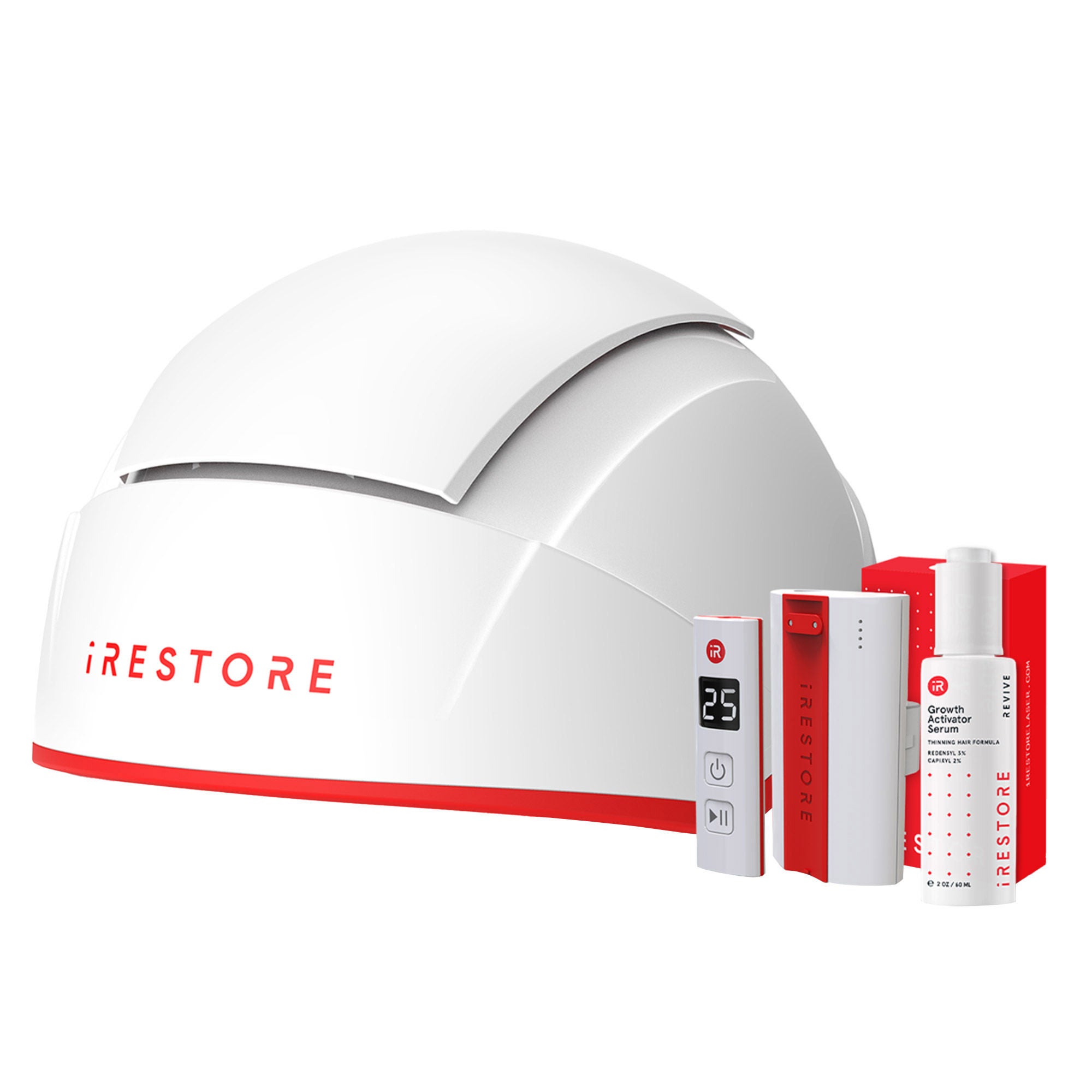 iRestore Professional Red Light Therapy Helmet 282 Laser Hair Growth System plus Anti-Hair Loss Serum 1 iRestore Professional Red Light Therapy Helmet 282 Laser Hair Growth System plus Anti-Hair Loss Serum