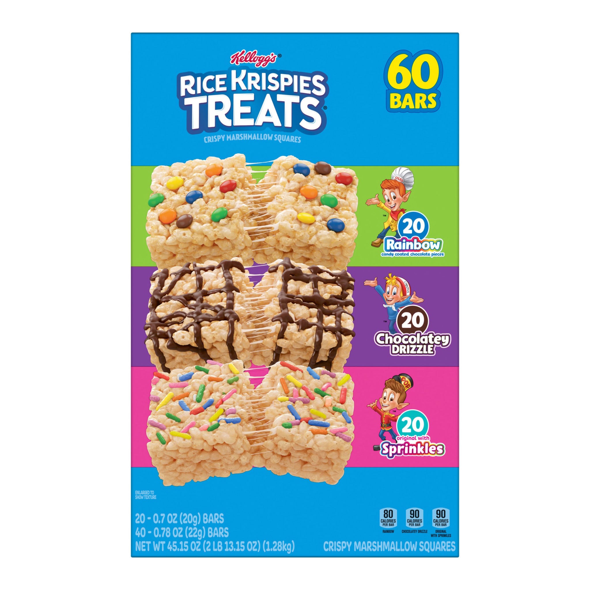 Kellogg's Rice Krispies Treats, Variety Pack, 60-count 4 Kellogg's Rice Krispies Treats, Variety Pack, 60-count - Image 4