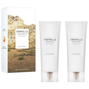 Skin1004 Madagascar Centella Soothing Facial Cream, 3.38 fl oz, 2-pack