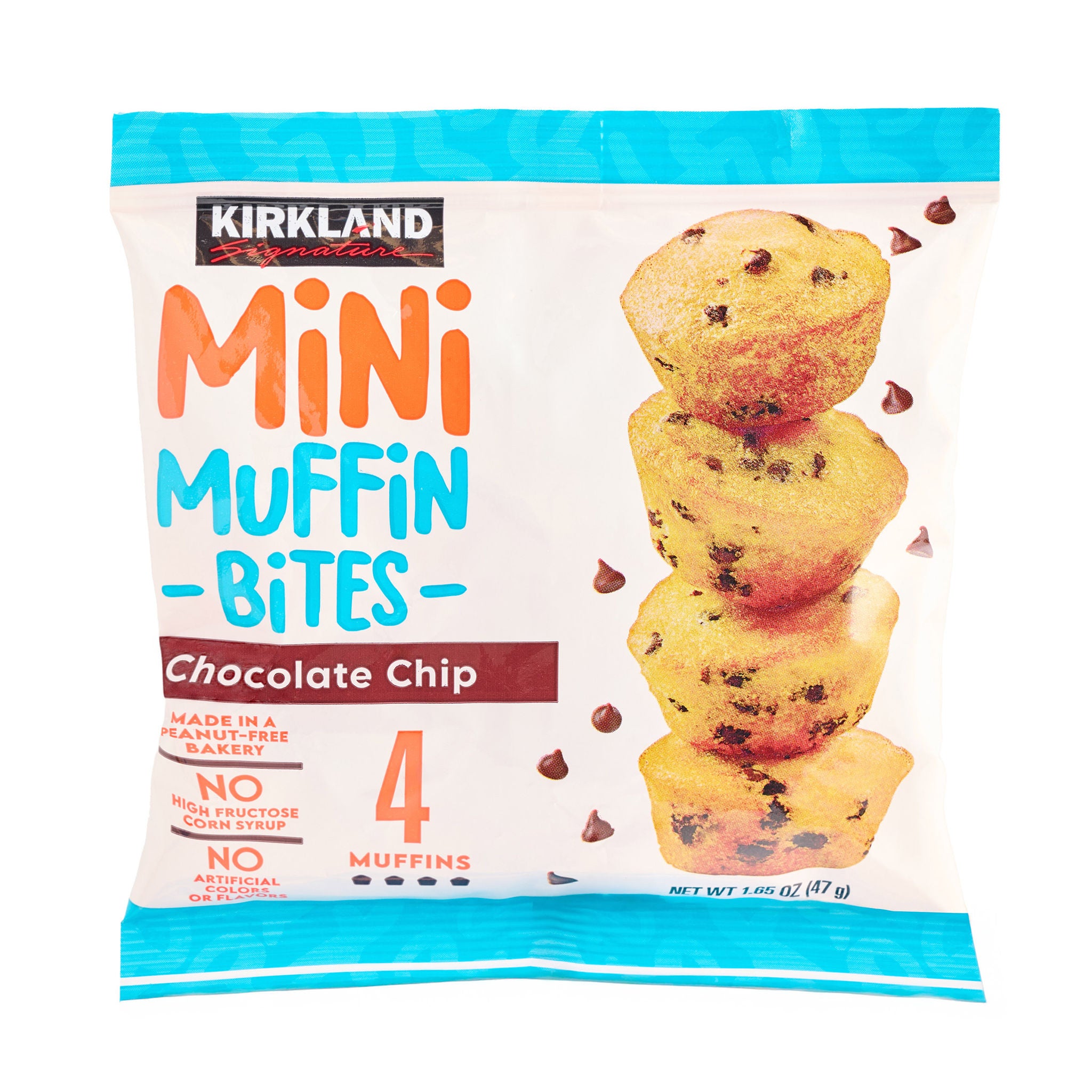 Kirkland Signature Mini Muffin Bites, Chocolate Chip, 1.65 oz, 20-count 2 Kirkland Signature Mini Muffin Bites, Chocolate Chip, 1.65 oz, 20-count - Image 2