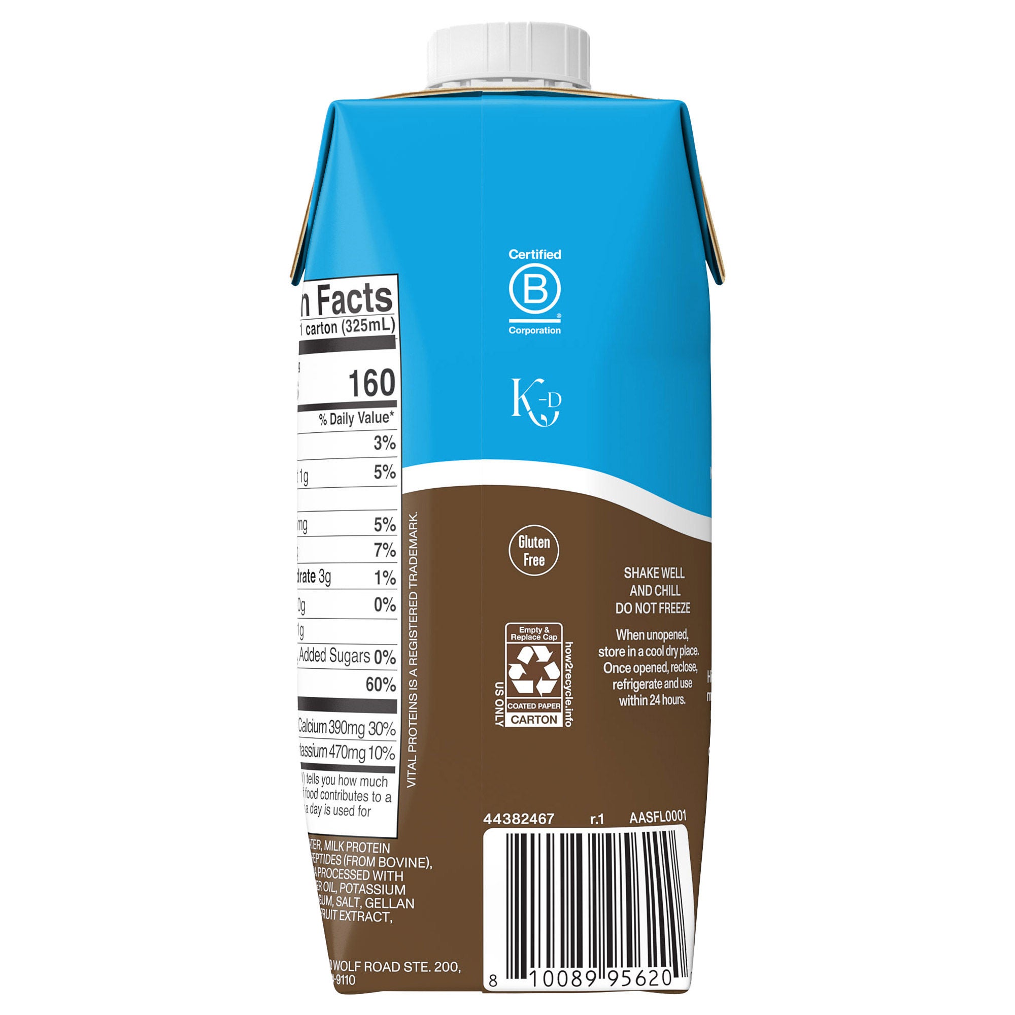Vital Proteins 10g Collagen and 30g Total Protein Shake, Chocolate, 11 fl oz, 18-pack 4 Vital Proteins 10g Collagen and 30g Total Protein Shake, Chocolate, 11 fl oz, 18-pack - Image 4