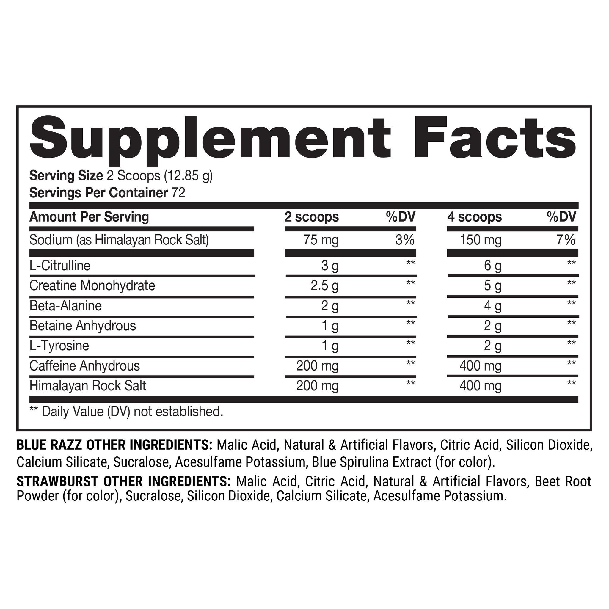 Mr. Hyde Signature Pre-Workout Multi-flavor with Creatine, 72 Servings 3 Mr. Hyde Signature Pre-Workout Multi-flavor with Creatine, 72 Servings - Image 3