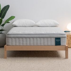 Leesa Oasis Chill 13.5" Euro Top Medium Firm Hybrid Mattress