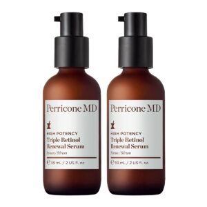 PerriconeMD High Potency Triple Retinol Renewal Serum, 2 fl oz, 2-pack