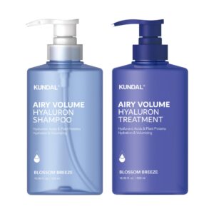 Kundal Airy Volume Hyaluron Shampoo & Treatment