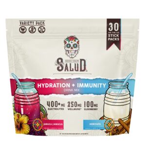 Taste Salud Hydration + Immunity, 30 Individual Stick Packs, Variety Pack