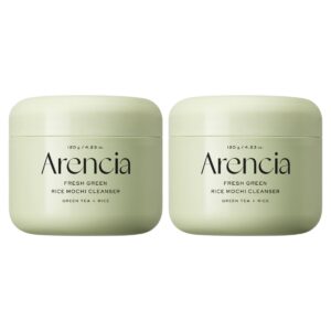Arencia Fresh Green Rice Mochi Cleanser 4.23 fl oz, 2-pack