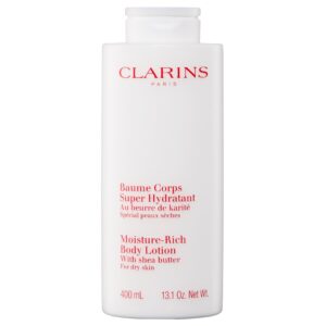 Clarins Moisture-Rich Body Lotion, 13.1 fl oz