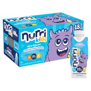 Nurri Kids 10g Protein Shake, Vanilla, 8 fl oz, 18-pack
