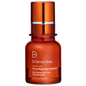 Dr. Dennis Gross Skincare Vitamin C Lactic Firm & Bright Eye Treatment, 0.5 fl oz