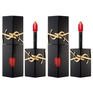 Yves Saint Laurent the Inks Vinyl Cream Lip Stain, 0.18 fl oz, 2-pack