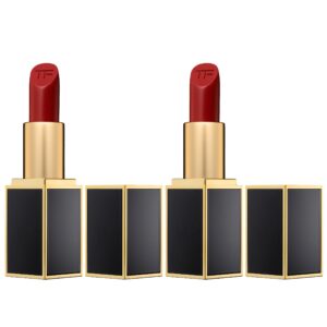 Tom Ford Lip Color Matte, 16 Scarlet Rouge, 0.1 oz, 2-pack