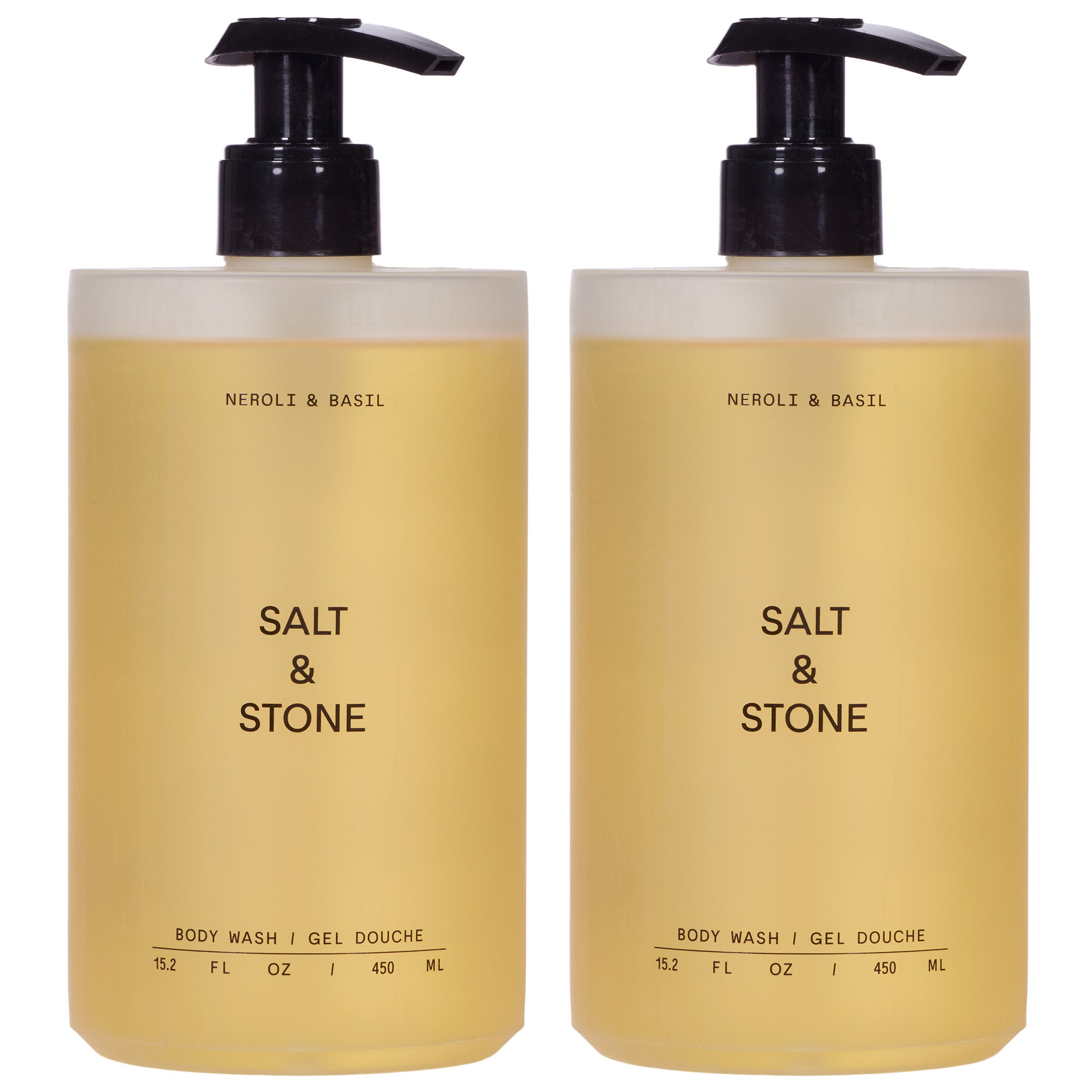 Salt & Stone Neroli & Basil Body Wash, 15.2 fl oz, 2-pack 1 Salt & Stone Neroli & Basil Body Wash, 15.2 fl oz, 2-pack