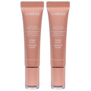 Laneige Glaze Craze Tinted Lip Serum, 0.42 oz, 2-pack