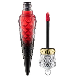 Christian Louboutin Matte Fluid Lip Color, 001F Rouge Louboutin, 0.15 fl oz
