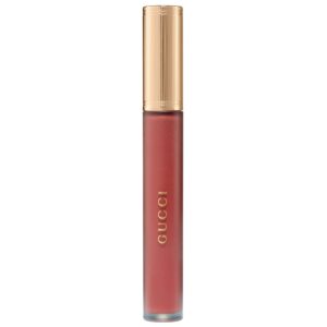 Gucci Liquid Matte Lip Color, 203 Mildred Rosewood, 0.21 fl oz