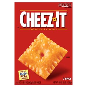 Cheez-It Crackers, Cheddar, 3 lbs