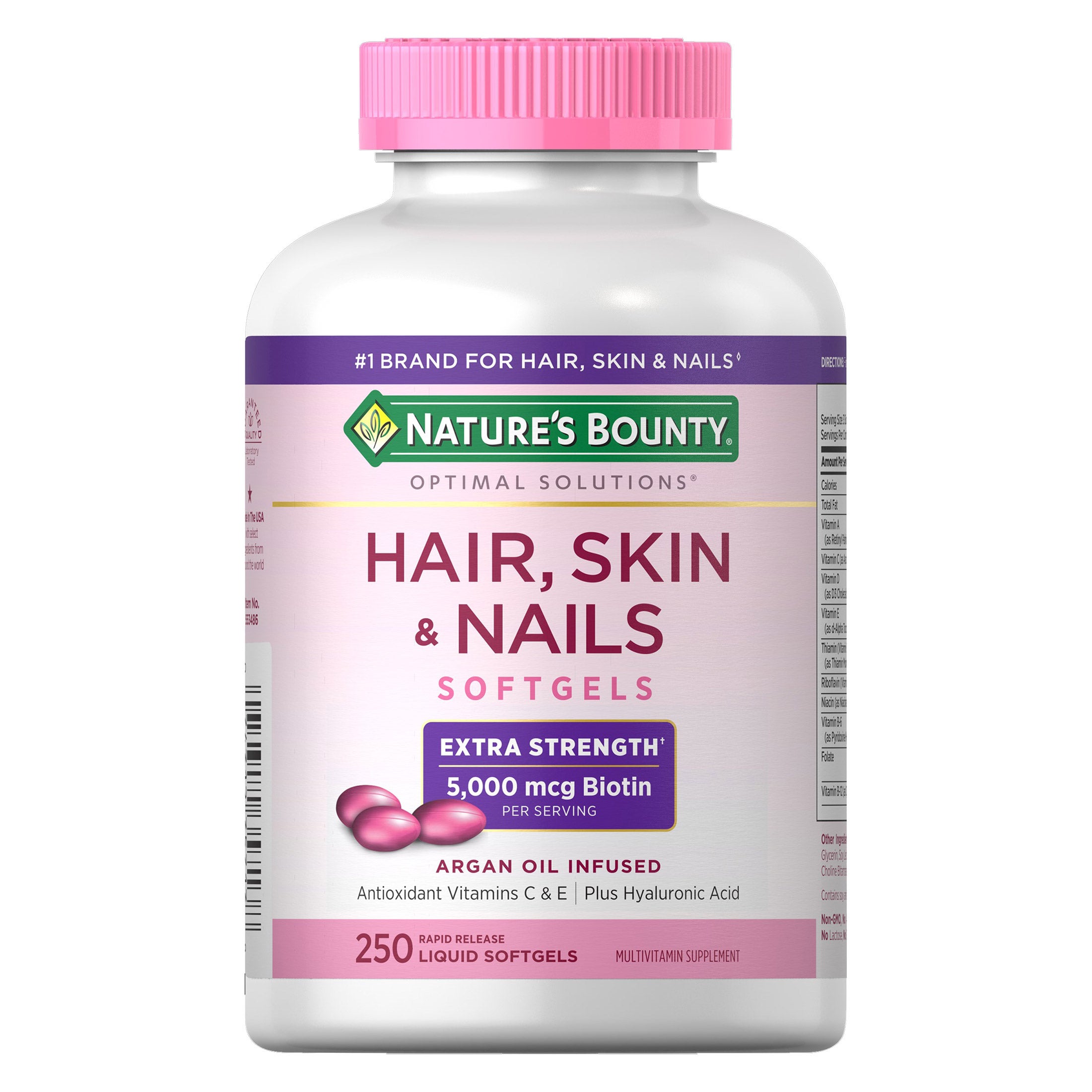 Nature's Bounty Hair, Skin and Nails, 250 Softgels 1 Nature's Bounty Hair, Skin and Nails, 250 Softgels