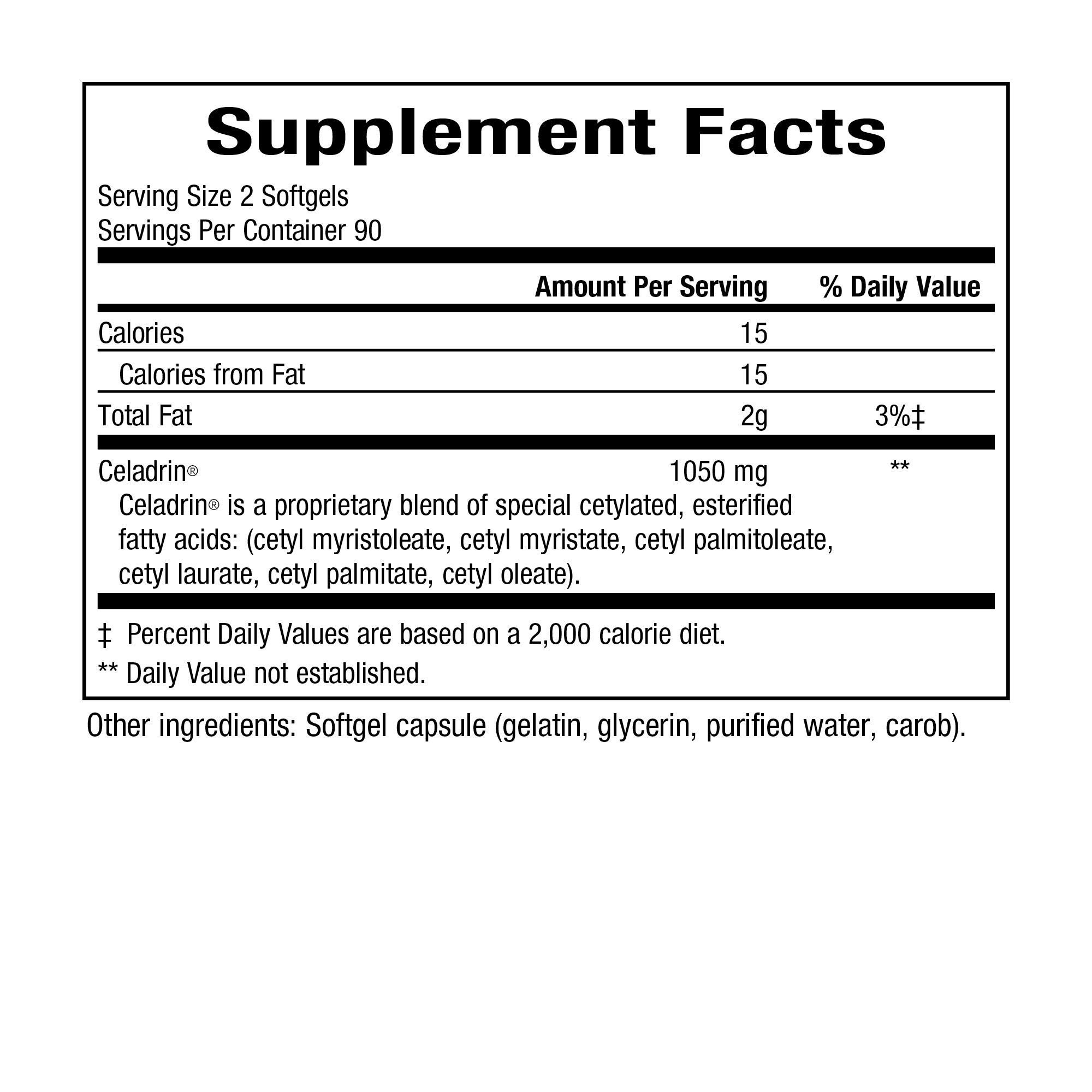 Celadrin Advanced Joint Health 1050 mg., 180 Softgels 4 Celadrin Advanced Joint Health 1050 mg., 180 Softgels - Image 4