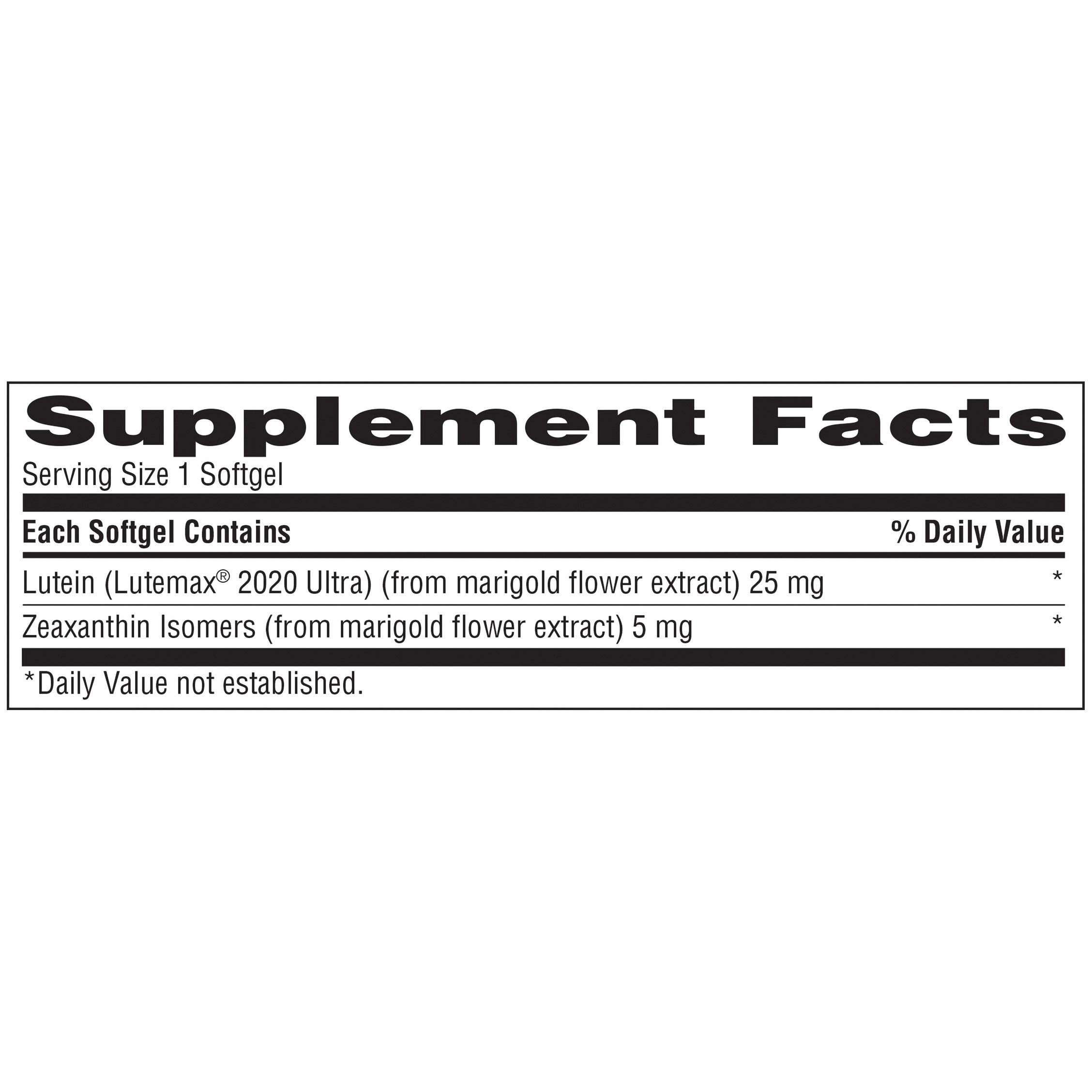 Trunature Vision Complex Lutein & Zeaxanthin, 140 Softgels 2 Trunature Vision Complex Lutein & Zeaxanthin, 140 Softgels - Image 2