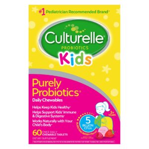 Culturelle Kids Purely Probiotics, 60 Chewable Tablets