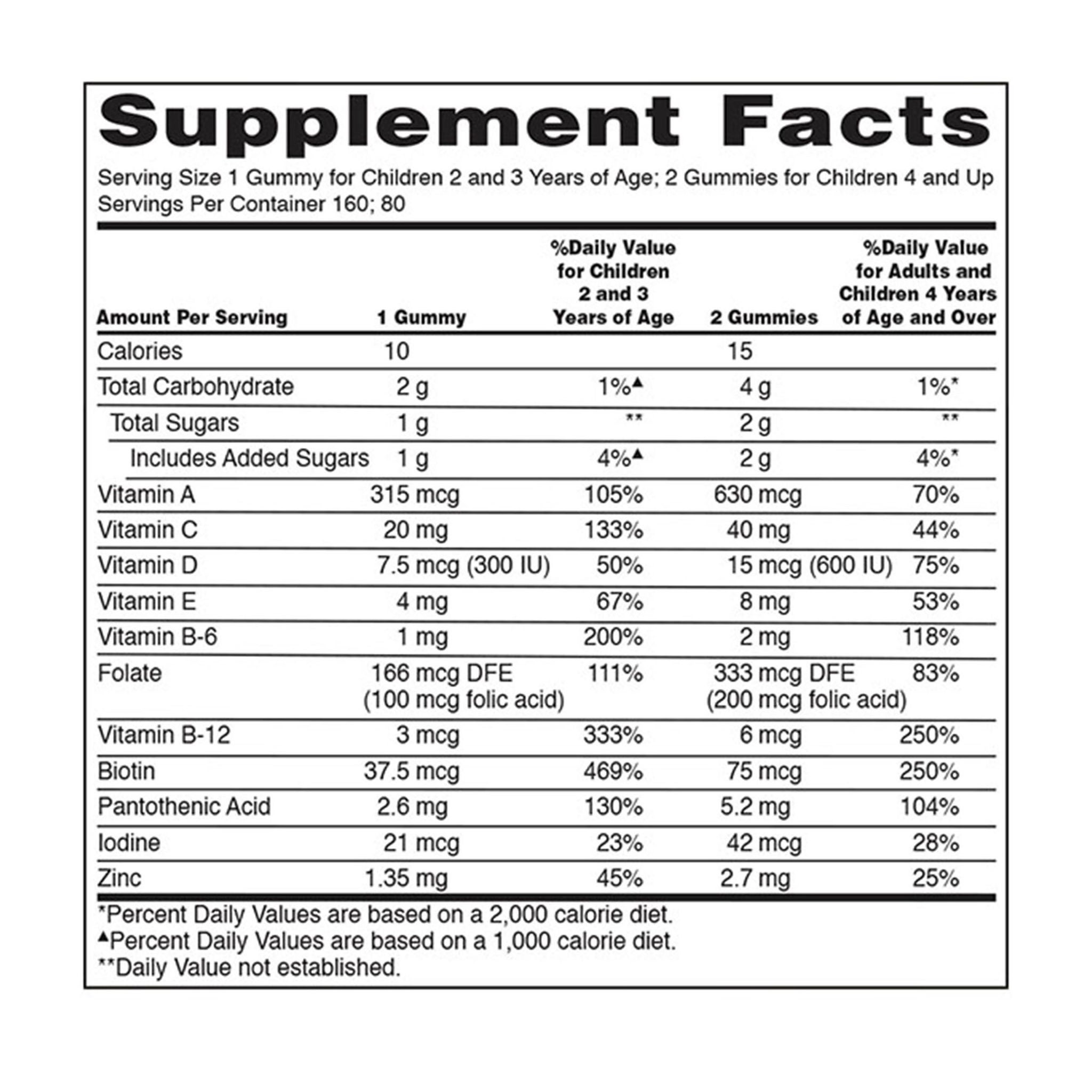 Kirkland Signature Children's Multivitamin, 320 Gummies 4 Kirkland Signature Children's Multivitamin, 320 Gummies - Image 4