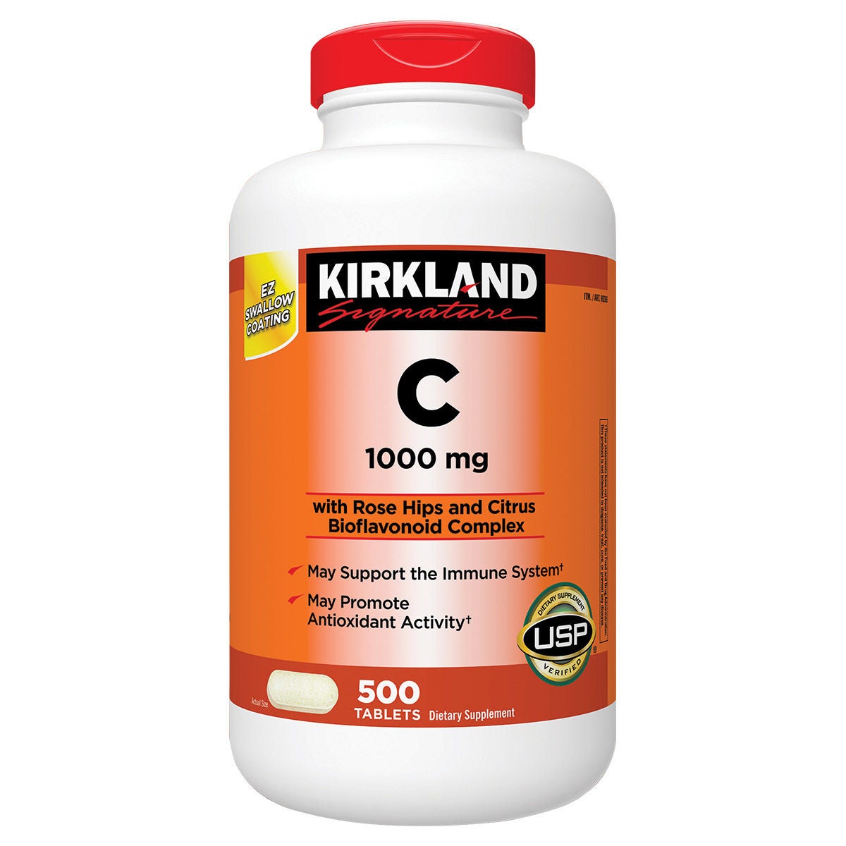 Kirkland Signature Vitamin C 1000 mg., 500 Tablets 1 Kirkland Signature Vitamin C 1000 mg., 500 Tablets